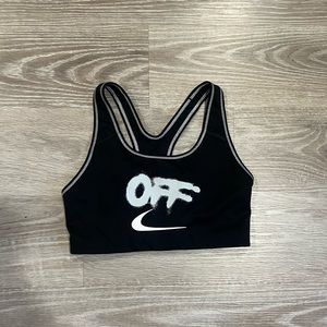 Off-White X Nike Sports Bra🖤🩷